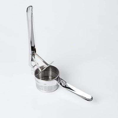 Heavy Duty Stainless Steel Potato Ricer & Masher – Manual Press for Smooth Mashed Potatoes & Veggies