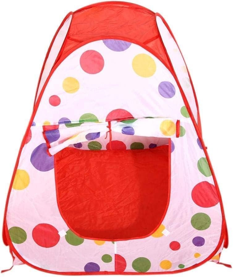 Colorful Pop-Up Play Tent with Balls for Babies and Toddlers – Indoor/Outdoor