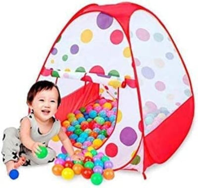 Colorful Pop-Up Play Tent with Balls for Babies and Toddlers – Indoor/Outdoor