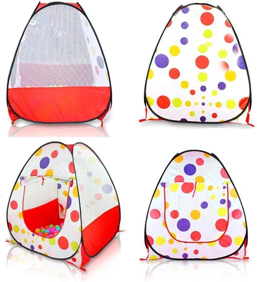 Colorful Pop-Up Play Tent with Balls for Babies and Toddlers – Indoor/Outdoor