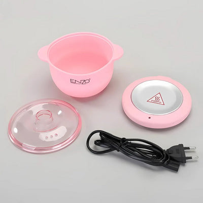 ENZO Mini Wax Warmer – At-Home Hair Removal System for Face & Body | No Strips Needed