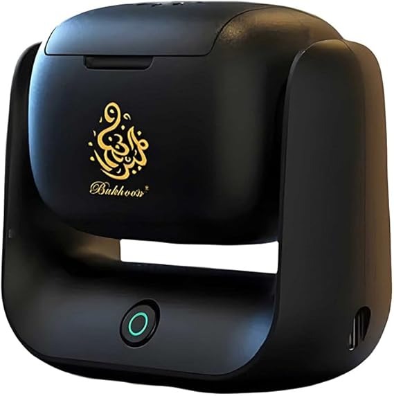 Portable Electric Bukhoor Burner – Rechargeable Arabic Incense Diffuser for Home, Car & Travel Use