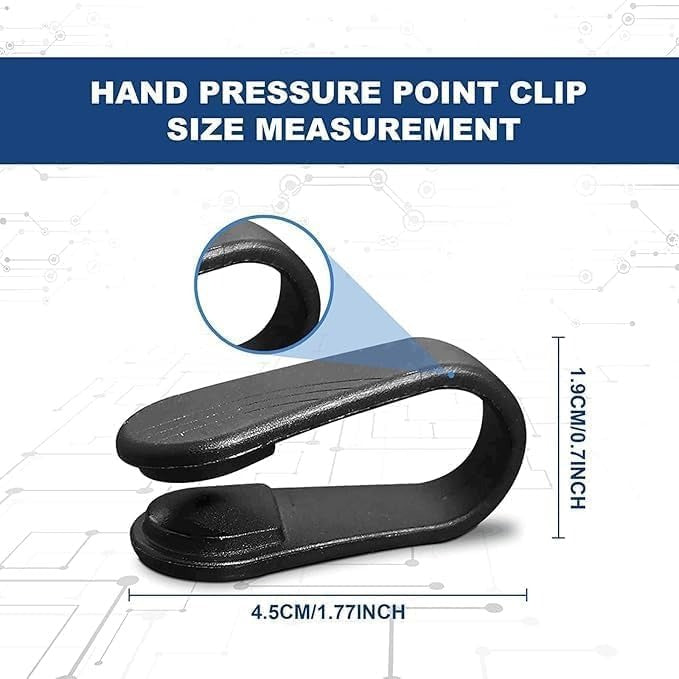 Hand Acupressure Clip – Natural Pressure Point Relief Tool for Stress, Anxiety & Headache Relief