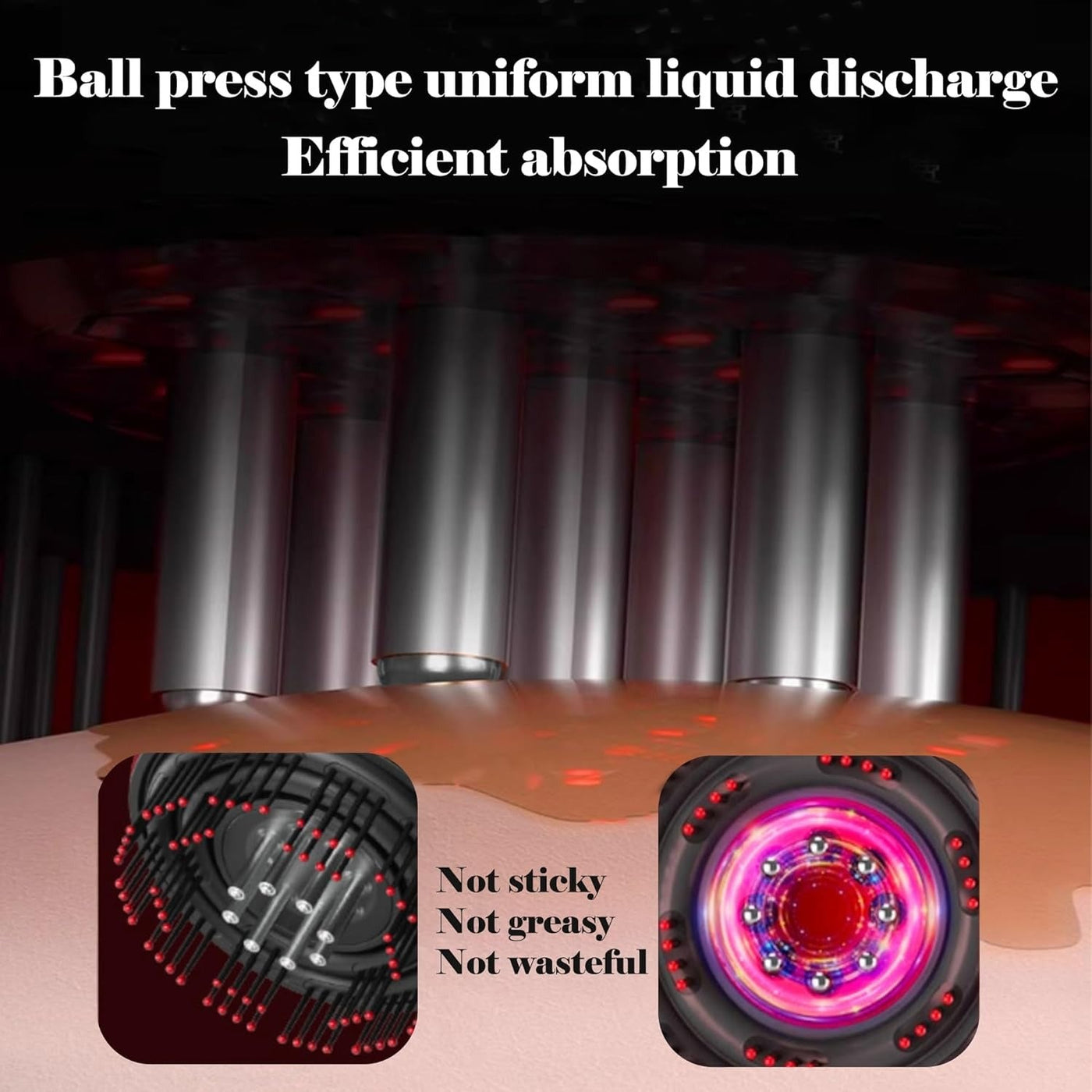 Electric Scalp Massager & Hair Brush – 3D Vibration Head Massager for Hair Growth & Relaxation