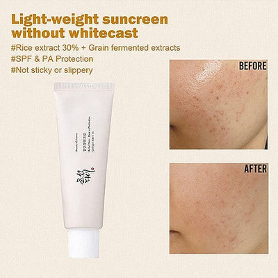 Beauty of Joseon Relief Sun SPF50+ PA++++ with Rice & Probiotics – Lightweight Sunscreen