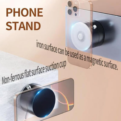 360° Magnetic Wireless Car and Phone Charger Mount with Auto-Clamp & Fast Charging