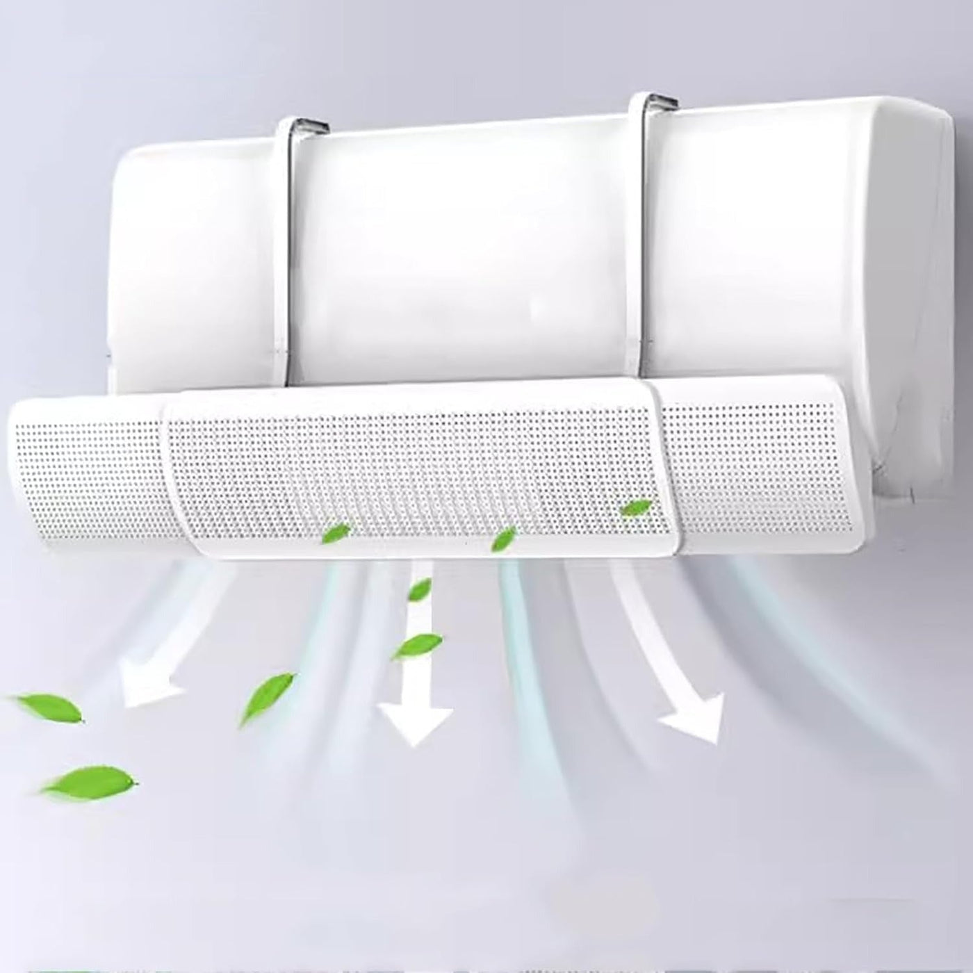 Universal Adjustable AC Wind Deflector – Telescopic Air Conditioner Baffle for Wall-Mounted Units